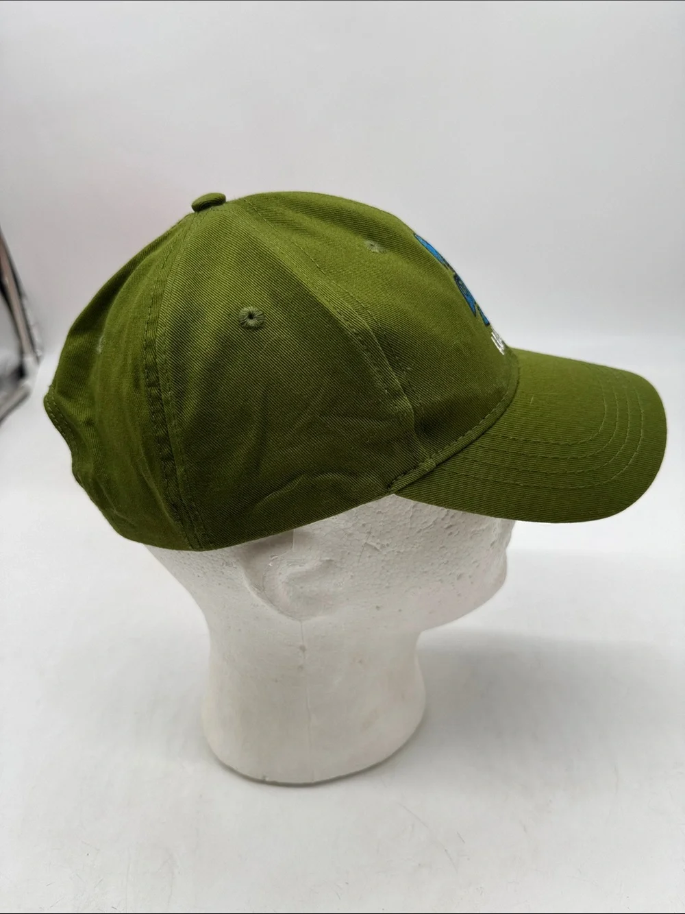 Hawiian Headwear Hawaii Embroidered Olive Green Baseball Cap